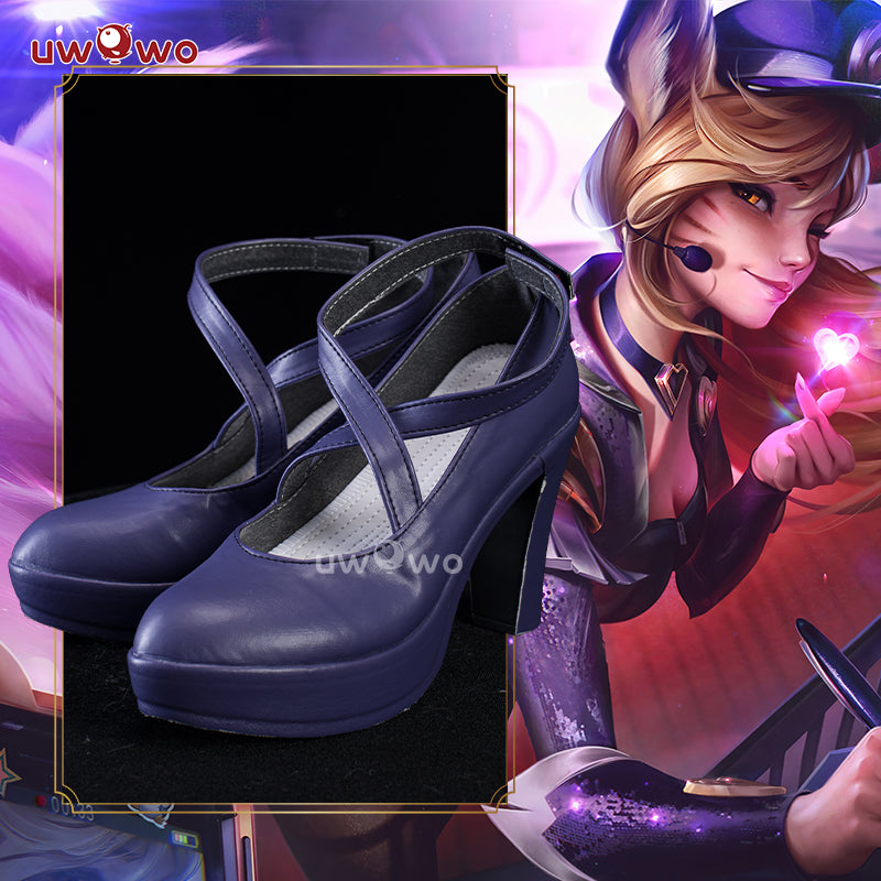 Uwowo League of Legends/LOL: Pop Star Ahri Fox 2023 ASU Cosplay Shoes ...