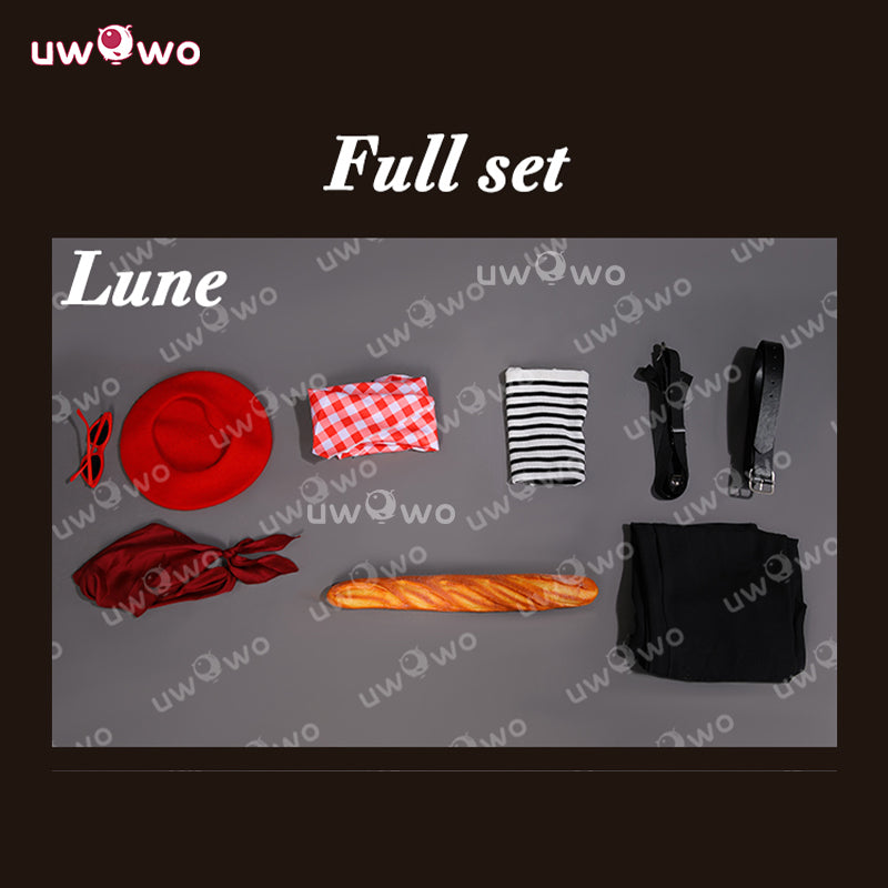 Uwowo Collab Series:Maelle Lune Sciel Baguette Outfit Game Clair Obscur: Expedition 33 Cosplay Costume S-2XL