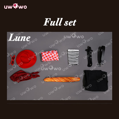 Uwowo Collab Series:Maelle Lune Sciel Baguette Outfit Game Clair Obscur: Expedition 33 Cosplay Costume S-2XL