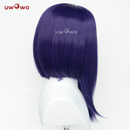 【Pre-sale】Uwowo LOL Caitlyn Arcane Commander Cosplay Wig Middle Purple Hair