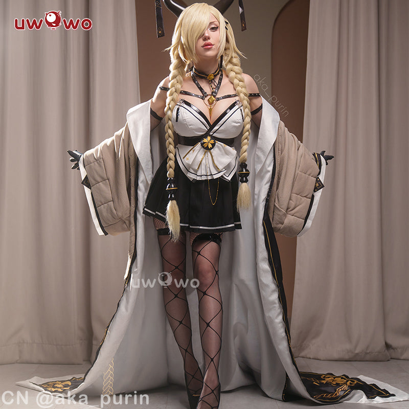 【In Stock】Uwowo Azur Lane IJN Owari Sheep Girl 18+ Sexy Cosplay Costume