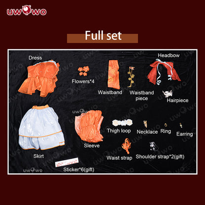 MAY PRESALE Uwowo Genshin Impact Yoimiya Resplendent Feast Gown Cosplay Costume