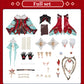 Uwowo Collab Series: Premium Genshin Impact Alice Hexenzirkel Witch Klee's Mother Cosplay Costume XS-2XL