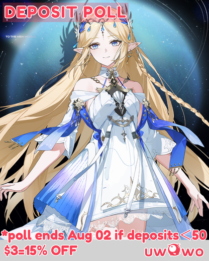 Uwowo Deposit Poll - Game Wuthering Waves WuWa Cartethyia Concert 2026 Cosplay Costume