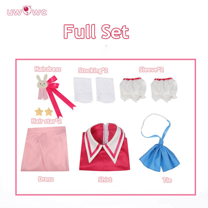 Uwowo Collab Series: Anime Oshi no Ko Cosplay Hoshino Ai Idol Stage Performance Cosplay Costume