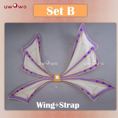 [Last Batch]【In Stock】Uwowo Princess Cosplay  Season 3 Musaa Dress Costume Wings