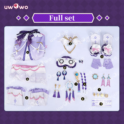 Uwowo Collab Series: Genshin Impact Citlali Whispers of Stars and Smoke Cosplay Cosutme XS-2XL