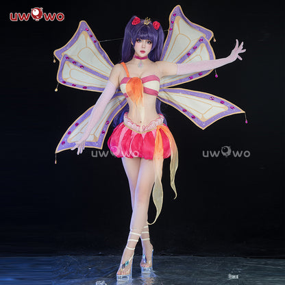 [Last Batch]【In Stock】Uwowo Princess Cosplay  Season 3 Musaa Dress Costume Wings