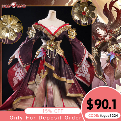 [Last Batch] INSTOCK-Uwowo Honkai Star Rail Nihility Fugue SP Tingyun Cosplay Costume