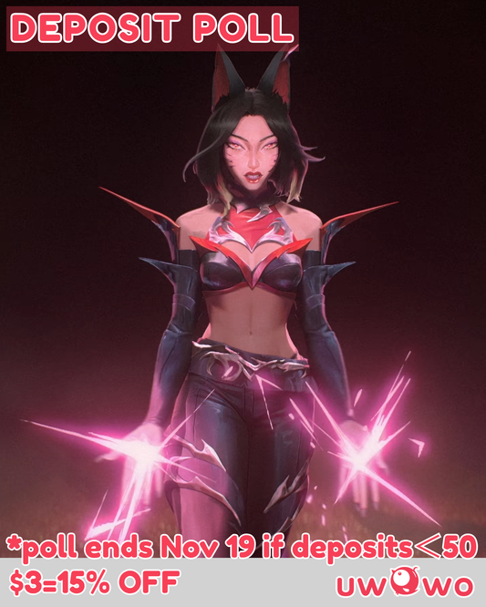 Uwowo Deposit Poll - Ahri Firestarter Kpop 2026 Cosplay Costume