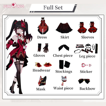Uwowo Collab Series: Game Honkai: Star Rail Sparkle Hanabi Cosplay Costume