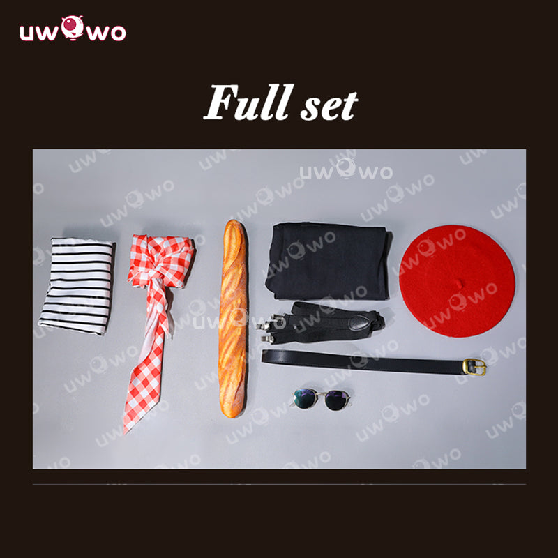 Uwowo Collab Series: Gustave Baguette Outfit Game Clair Obscur: Expedition 33 Cosplay Costume S-2XL