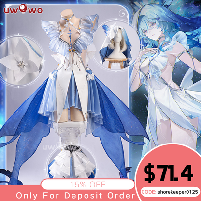 S-3XL Uwowo Game Wuthering Waves WuWa Shorekeeper Cosplay Costume