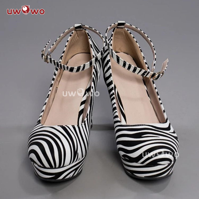 Uwowo Coplay Shoes Frankie Cosplay Costume High Heel Shoes