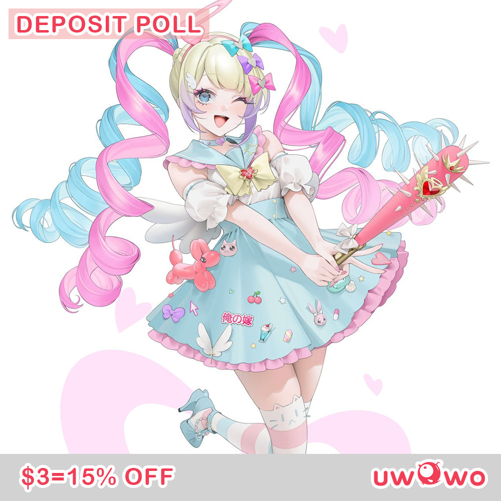 Uwowo Deposit Poll - Needy Streamer Overload KAngel Jirai Kei Cosplay Costume