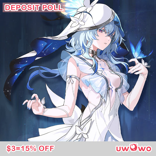 Uwowo Deposit Poll - Game Wuthering Waves WuWa Shorekeeper Cosplay Costume