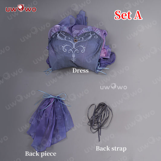 Uwowo Genshin Impact Fanart: Keqing Ballet Dress Cosplay Costume - Uwowo Cosplay