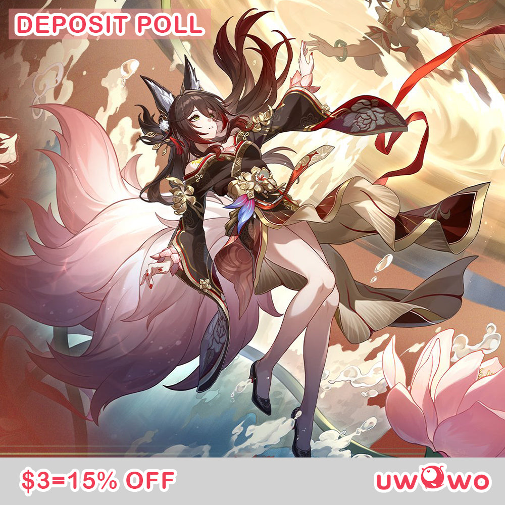 Uwowo Deposit Poll - Confirmed Honkai Star Rail Nihility Fugue SP Tingyun Cosplay Costume