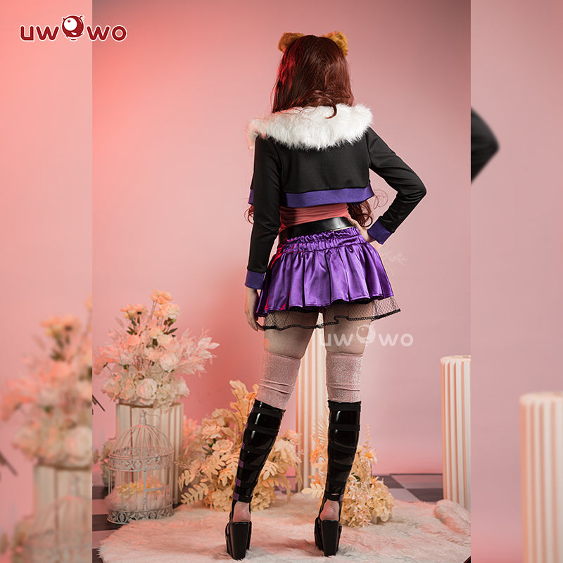 Uwowo Uwowo Monster High Clawdeen Wolf G1 Dress Halloween Cosplay