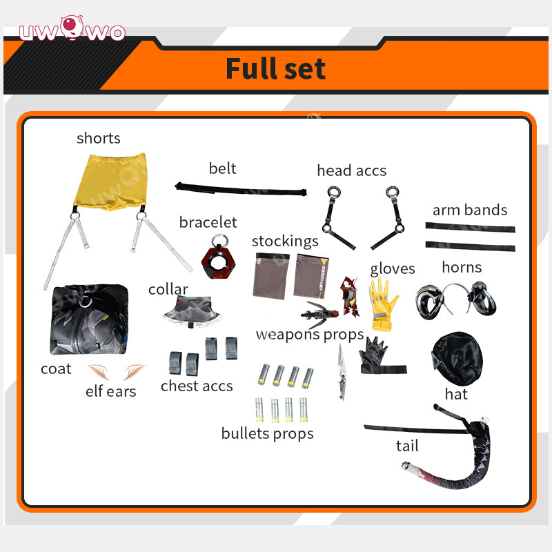 Uwowo Collab Series: Game Zenless Zone Zero/ZZZ Orphie Magnusson "Magus" Cosplay Costume S-XL