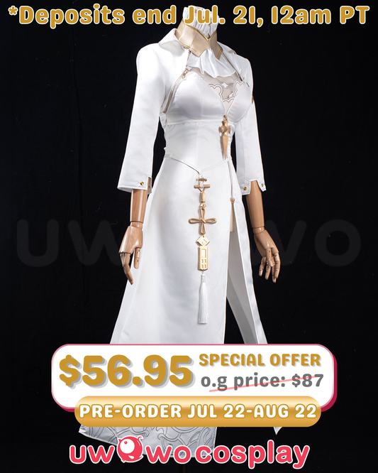 CONFIRMED Uwowo Deposit Poll - Overwatch x Project YoRHa Collab Commander White Mercy Skin Nier Cosplay Costume
