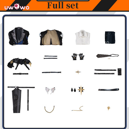 Uwowo Collab Series: Game Zenless Zone Zero/ZZZ Severian Lowell Cosplay Costume M-3XL