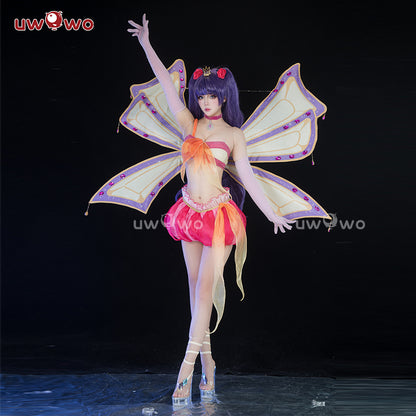 [Last Batch]【In Stock】Uwowo Princess Cosplay  Season 3 Musaa Dress Costume Wings