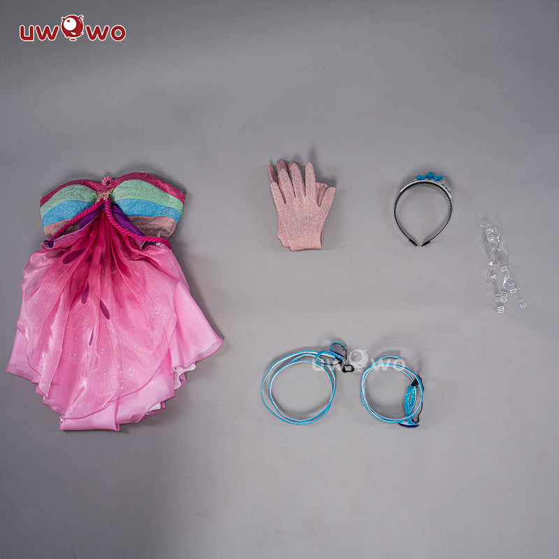 【Pre-sale】Uwowo  Flora Cosplay Princess Wings Cosplay Fairy Club Costumes