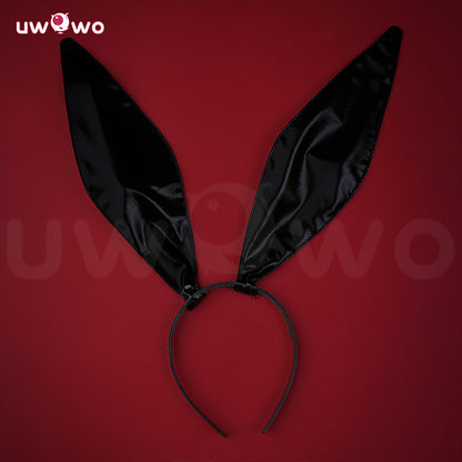 Uwowo Collab Series: Anime My Dress-Up Darling S2 Marin Kitagawa Black Bunny Suit Cosplay Costume XS-2XL