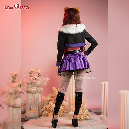 S-3XL INSTOCK Uwowo Clawdeen Wolf G1 Dress Halloween Cosplay Costume