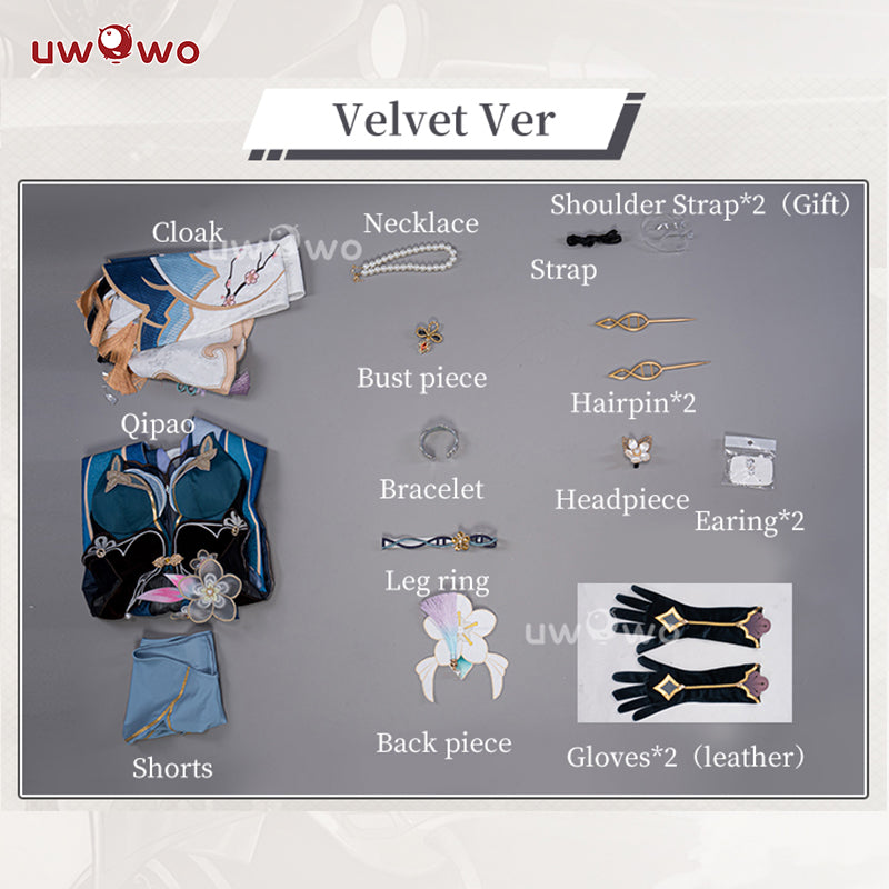 S-3XL Uwowo Honkai Star Rail Ruan Mei RuanMei HSR Cosplay Costume