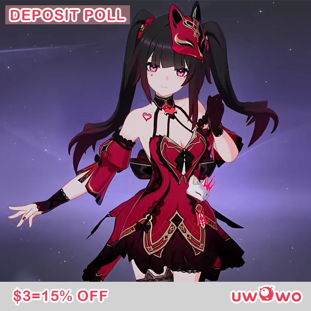 Uwowo Deposit Poll - Confirmed Honkai Star Rail x Honkai Impact 3 Sparkle Fictitious Game Cosplay Costume