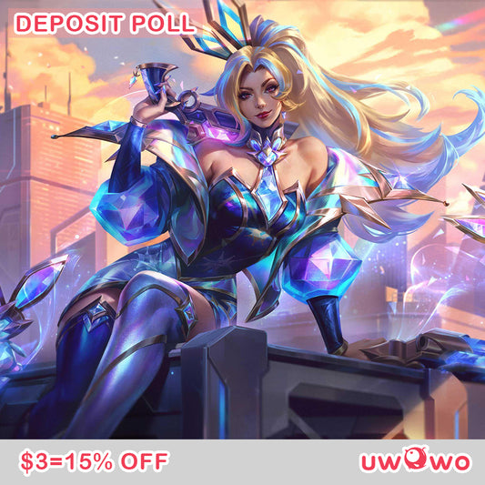 Uwowo Deposit Poll - League of Legends/LOL: Miss Fortune Prestige Select Battle Bunny Wild Rift WR Cosplay Costume