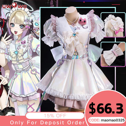 S-3XL Uwowo Needy Streamer Overload KAngel Magical Girl Fanart Cosplay Costume