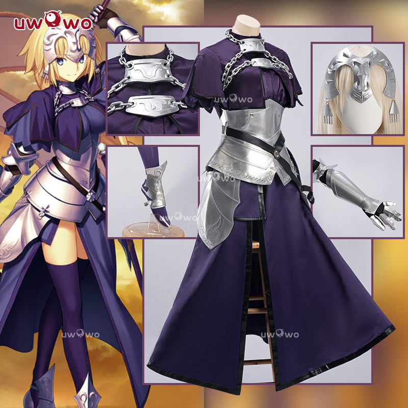 【Pre-sale】Uwowo Game Fate/Grand Order FGO Jeanne d'Arc Stage 2 Battle Suit Cosplay Costume