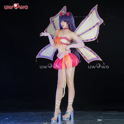 [Last Batch]【In Stock】Uwowo Princess Cosplay  Season 3 Musaa Dress Costume Wings