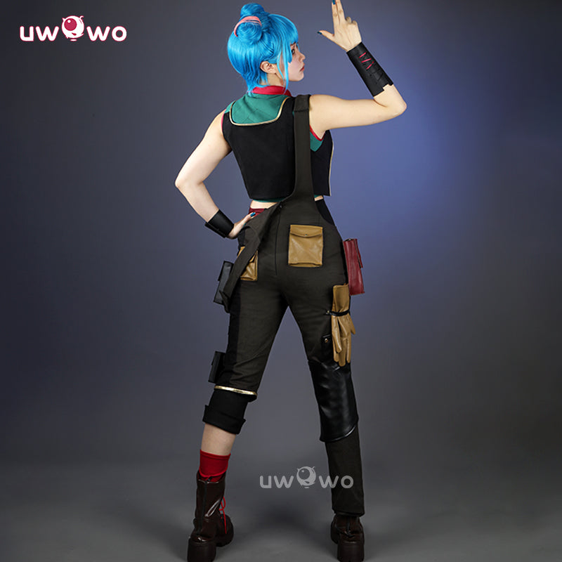 Uwowo Collab Series: LOL Arcane2 Powder/Jinx Buns Hair Alternative Universe AU Cosplay Costume XS-XXXL