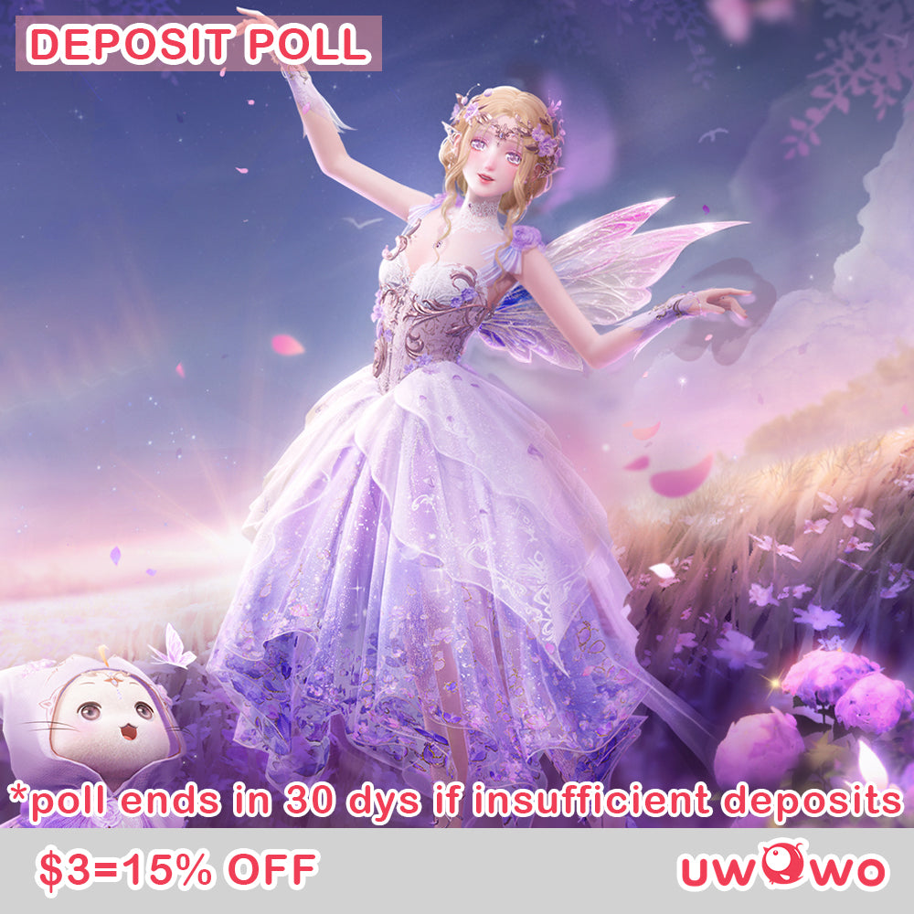 Uwowo Deposit Poll - Infinity Nikki Blooming Dreams Fairy Gown Cosplay Costume