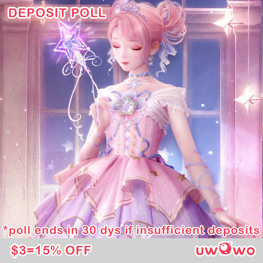 Uwowo Deposit Poll - Infinity Nikki Starlight Celebration Birthday Dress Cosplay Costume