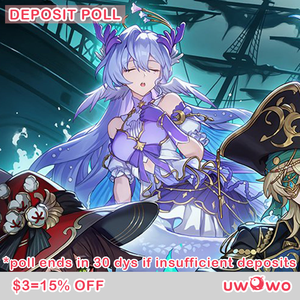 Uwowo Deposit Poll - Honkai Star Rail Fanart Robin Mermaid Cosplay Costume