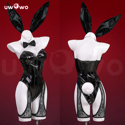 Uwowo Collab Series: Anime My Dress-Up Darling S2 Marin Kitagawa Black Bunny Suit Cosplay Costume XS-2XL