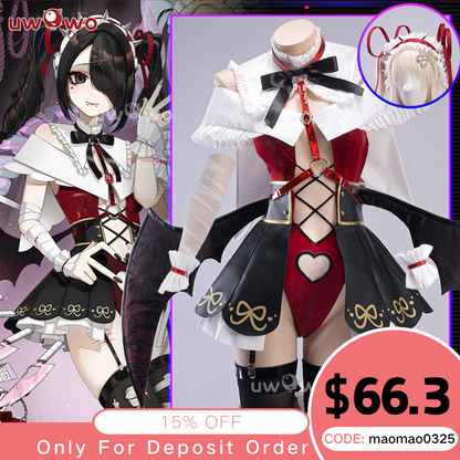 Uwowo Needy Streamer Overload Ame-Chan Magical Girl Fanart Cosplay Costume