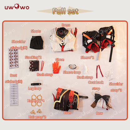 S-3XL INSTOCK-Uwowo Game Wuthering Waves Changli Cosplay Costume