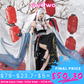 [Special Discount]【In Stock】Uwowo Genshin Impact Fanart Shenhe Chinese Hanfu Traditional Clothing Liyue Cosplay Costume