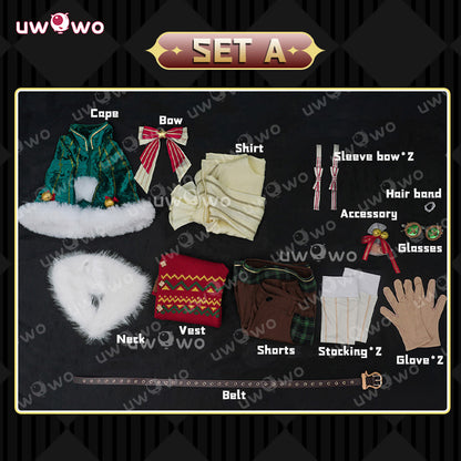 Uwowo Collab Series: IdentityV Cozy Christmas Eve Painter Edgar Valden Christmas Cosplay Costume