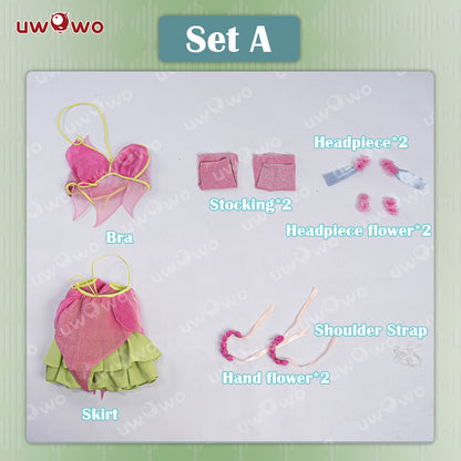 [Last Batch]【Pre-sale】Uwowo Flora S4 Fairy Club Transformation Cosplay Costume S-3XL