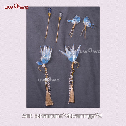 [Last Batch] M-3XL INSTOCK-Uwowo Genshin Impact Fanart Kokomi Dragon Princess Cosplay Costume
