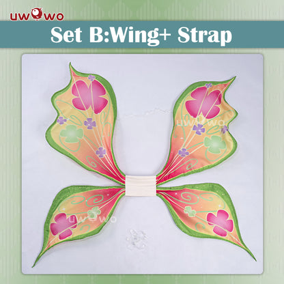 [Last Batch] INSTOCK Uwowo Flora S4 Fairy Club Transformation Cosplay Costume S-3XL