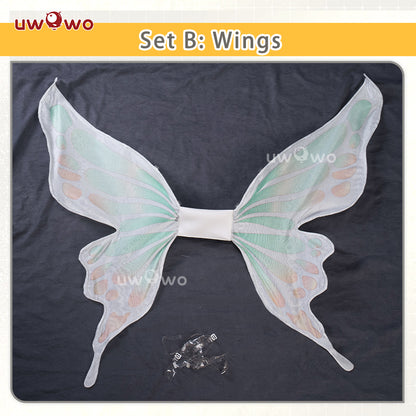 S-3XL Uwowo Game Honkai Star Rail Fanart Firefly Fairy Princess Cosplay Costume