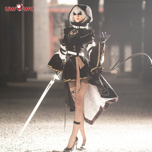[Last Batch]【Special Discount】INSTOCK-Uwowo NieR Reincarnation Hina Mechanical Pupil Cosplay Costume